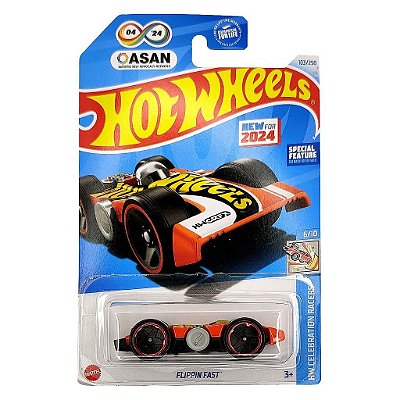 Miniatura Hot Wheels Flippin Fast HRY59 Diecast Metal Original Colecionável Autêntica Premium