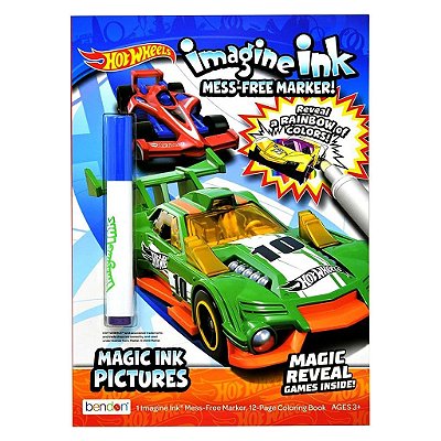 Miniatura Hot Wheels Libro Coloring Magic Diecast Metal Original Colecionável Autêntica Premium