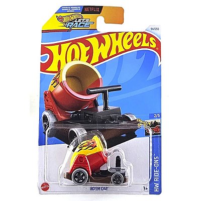 Miniatura Hot Wheels Boom Car L. HTC38 Diecast Metal Original Colecionável Autêntica Premium
