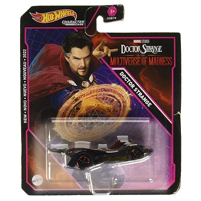 Miniatura Hot Wheels Marvel Blockbuster Doctor Strange Diecast Original Colecionável