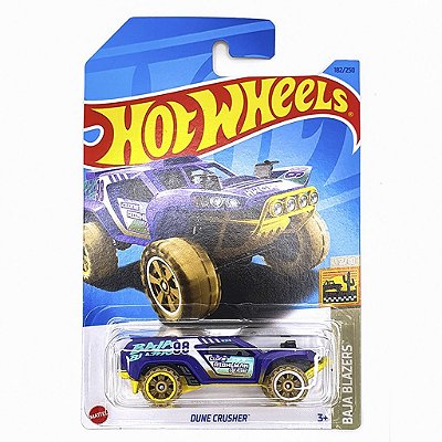 Miniatura Hot Wheels Dune Crusher HKJ58 Diecast Metal Original Colecionável Autêntica Premium