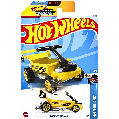 Miniatura Hot Wheels Draggin'wagon HTF21 Diecast Metal Original Colecionável Autêntica Premium