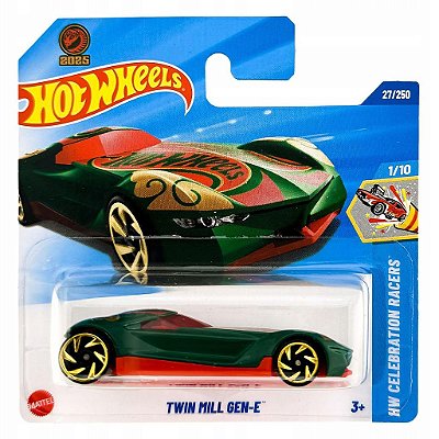 Miniatura Hot Wheels Twin Mill Gen-ehyw80 Diecast Metal Original Colecionável Autêntica Premium