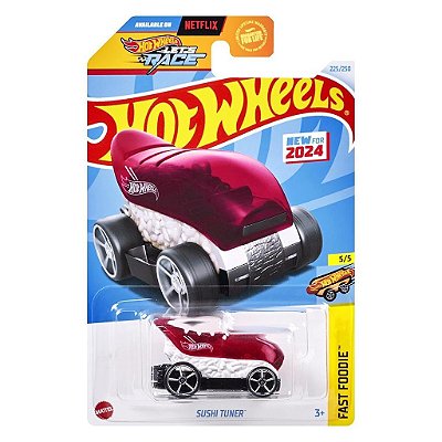 Miniatura Hot Wheels Sushi Turner HRY88 Diecast Metal Original Colecionável Autêntica Premium