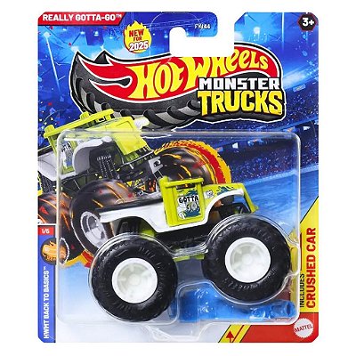 Miniatura Hot Wheels Monster Truck Really Gotta -go JCD65 Diecast Original Colecionável