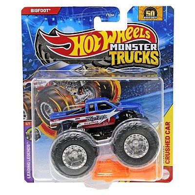 Miniatura Hot Wheels Monster Truck Bigfoot JDP92 Diecast de Metal Original Lacrada Colecionável Aut