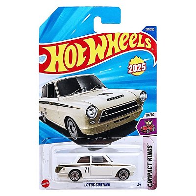 Miniatura Hot Wheels Lotus Cortina HYW46 Diecast Metal Original Colecionável Autêntica Premium