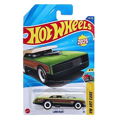 Miniatura Hot Wheels Long Bloc HYX97 Diecast Metal Original Colecionável Autêntica Premium