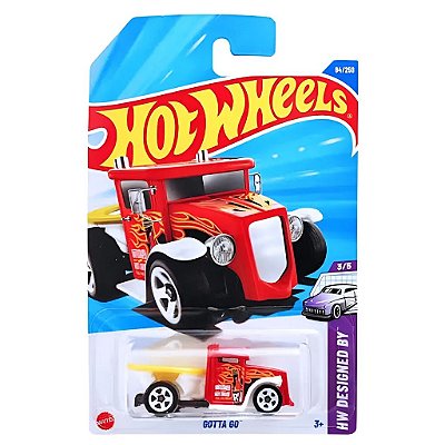Miniatura Hot Wheels Gotta Go HYX94 Diecast Metal Original Colecionável Autêntica Premium