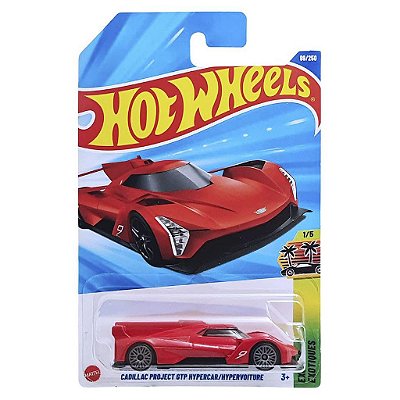 Miniatura Hot Wheels Cadillac Project GTP Hypercar JBB91 Diecast Original Colecionável