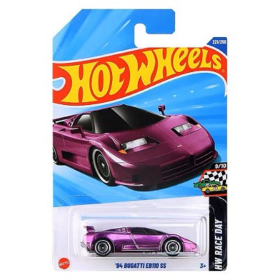 Miniatura Hot Wheels Bugatti SS JBB36 Diecast Metal Original Colecionável Autêntica Premium