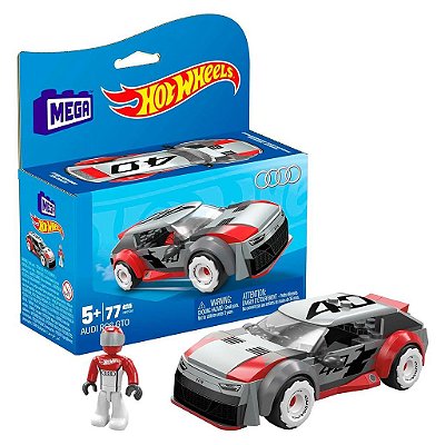Miniatura Hot Wheels Mega Audi Rs Gto Concept Diecast Metal Original Colecionável Autêntica Premium