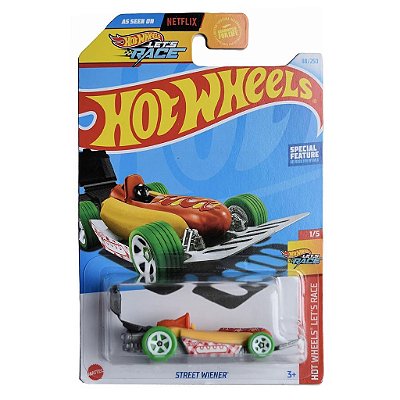 Miniatura Hot Wheels Street Wiener HTC07 Diecast Metal Original Colecionável Autêntica Premium