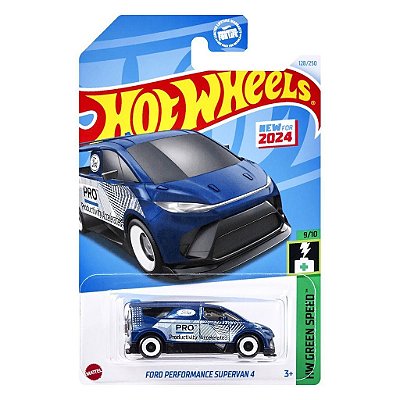 Miniatura Hot Wheels Ford Performance Super Van 4 HTD33 Diecast Original Colecionável