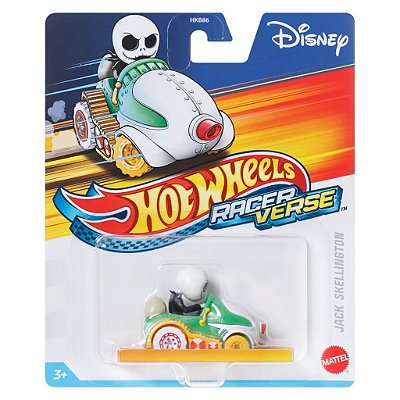 Miniatura Hot Wheels Racerverse Jack Skellington HKC03 Diecast Original Colecionável