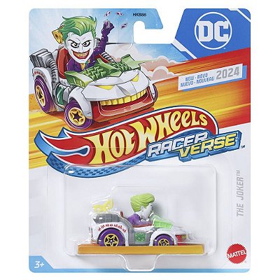 Miniatura Hot Wheels Racerverse Joker In Jokermobile Diecast Original Colecionável