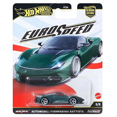 Miniatura Hot Wheels Premium Culture Pinifarina Battista JBK77 Diecast Original Colecionável