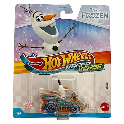 Miniatura Hot Wheels Racerverse Olaf Diecast Metal Original Colecionável Autêntica Premium