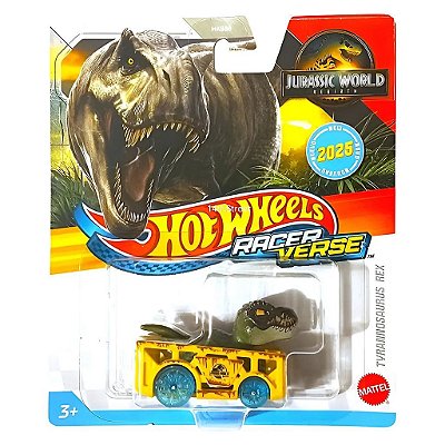 Miniatura Hot Wheels Racerverse Tyrannosaurus Rex Diecast de Metal Original Lacrada Colecionável Au