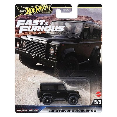 Miniatura Hot Wheels Fast Furious Land Rover Defender 110. Diecast Original Colecionável