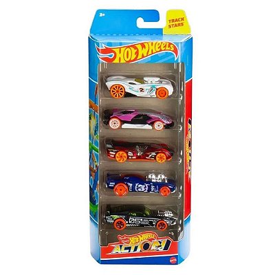 Miniatura Hot Wheels DC Comic 5-Pack Action HLY66 Diecast de Metal Original Lacrada Colecionável Au