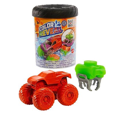 Miniatura Hot Wheels Color Reveal Water Blasters Trucks Color Diecast Original Colecionável