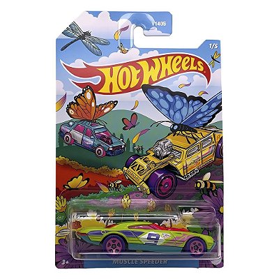 Miniatura Hot Wheels Muscle Speder JCG84 Diecast Metal Original Colecionável Autêntica Premium