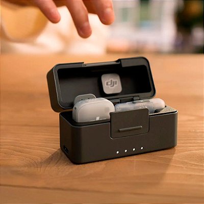 Microfone Sem Fio DJI Mic Mini 2 (1 TX + 1 Mobile RX + Charging... Original — Produto Oficial DJI
