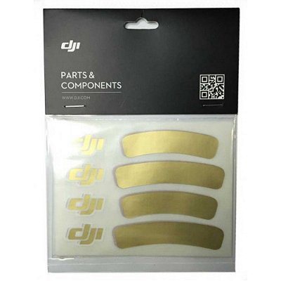Kit de Adesivos para Drone DJI — Peça de Reposição Original Autêntica DJI Premium (Part 43)