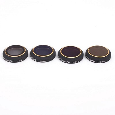 Kit de Filtros ND (ND4/ND8/ND16/ND32) 241618 para DJI Mavic — Peça de Reposição Original DJI