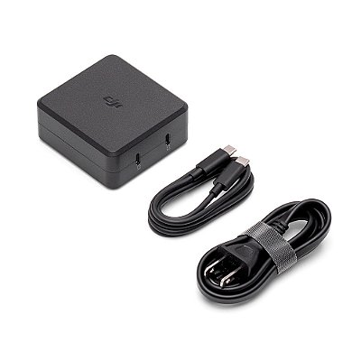 Fonte de Alimentação (100W, NA, USB-C) para DJI — Original DJI Autêntica Lacrada de Alta Qualidade