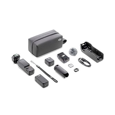 Câmera DJI ESTABILIZADORA OSMO POCKET 3 CREATOR COMBO — Original DJI Lacrada e Autêntica Premium