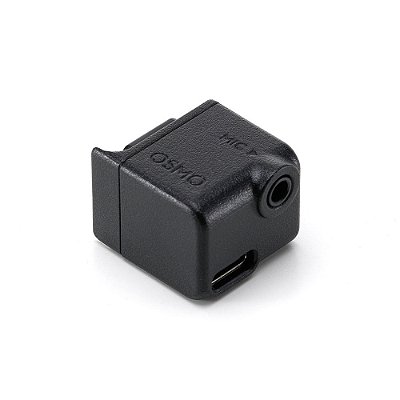 Adaptador de Áudio 3,5mm para DJI Osmo Action 4 — Acessório Original DJI Autêntico Lacrado Premium