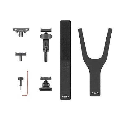 Kit de Acessórios para DJI Osmo Action 3 — Acessório Original DJI Autêntico Lacrado Premium