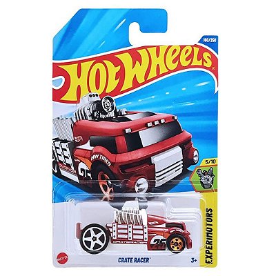 Carrinho Hot Wheels Crate Racer — Produto Original Autêntico Lacrado com Garantia Drive Collection