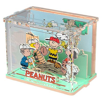 Puremind Kit de Madeira Snoopy Baseball Time Wooden — Original Lacrado com Garantia Drive Collection
