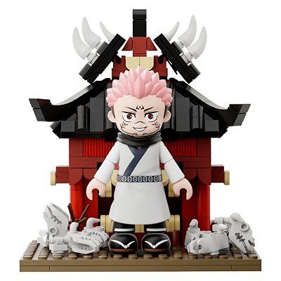 Puremind Blocks Jujutsu Kaisen Malevolent Shrine Building — Original Autêntico Drive Collection
