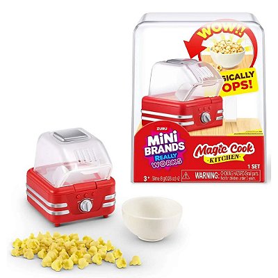 Zuru Cápsula Mini Brands Magic Cook Kitchen Magically Pops — Original Autêntico Drive Collection
