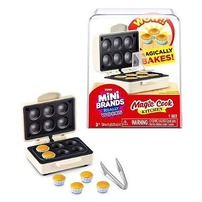 Zuru Cápsula Mini Brands Magic Cook Kitchen Magically Bakes — Original Autêntico Drive Collection