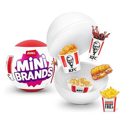 Zuru Cápsula Mini Brands KFC Food Edição Série 1 77495GQ5 — Original Autêntico Drive Collection