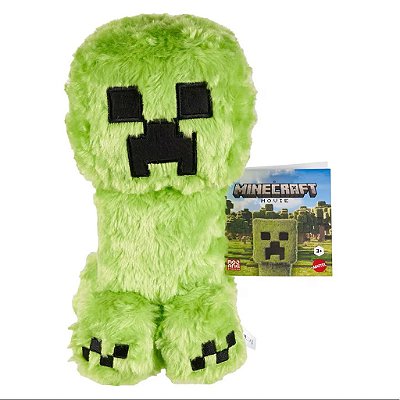 Pelúcia Mattel 8* Minecraft Creeper — Original Autêntico Lacrado com Garantia Drive Collection