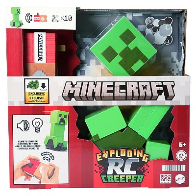 Mattel Minecraft RC Creeper — Produto Original Autêntico Lacrado com Garantia Drive Collection