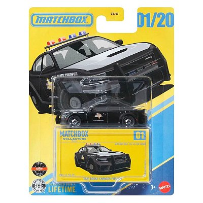 Carrinho Matchbox Premium Collector Dodge Charger — Original Lacrado com Garantia Drive Collection
