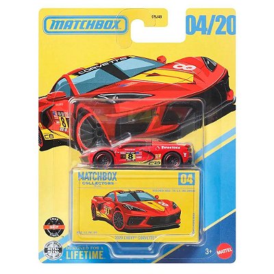 Carrinho Matchbox Premium Collector Chevy Corvette — Original Lacrado com Garantia Drive Collection