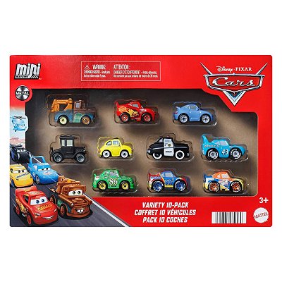 Mattel Disney Pixar Cars McQueen Minis Race To The Rescue 10PACK — Original Drive Collection