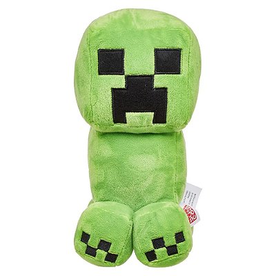 Pelúcia Mattel 8* Minecraft Basic Creeper — Original Autêntico Lacrado com Garantia Drive Collection