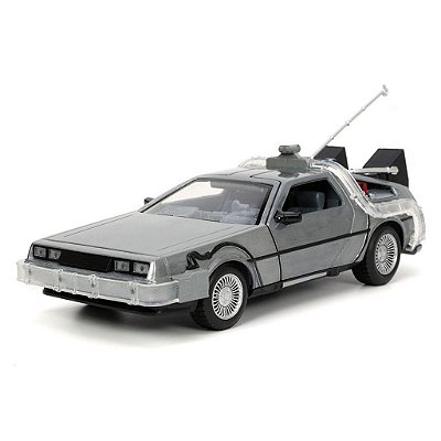 Jada Toys De Volta para o Futuro Part I Time Machine com light — Original Autêntico Drive Collection