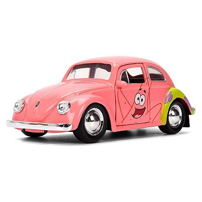 Jada Toys 1:32 Spongebob Beetle Patrick Theme — Original Lacrado com Garantia Drive Collection