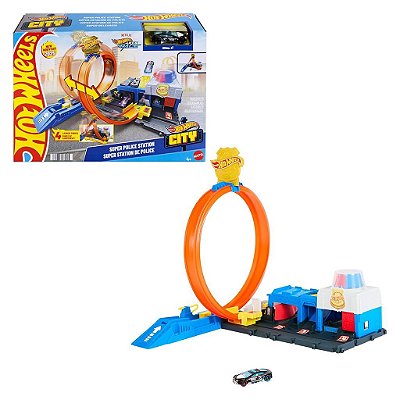 Hot Wheels City Super Police Station — Original Autêntico Lacrado com Garantia Drive Collection