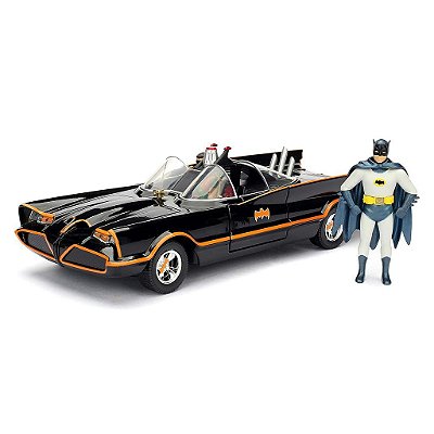 Jada Toys 1:24 Batmobile Classic TV Batman — Original Lacrado com Garantia Drive Collection